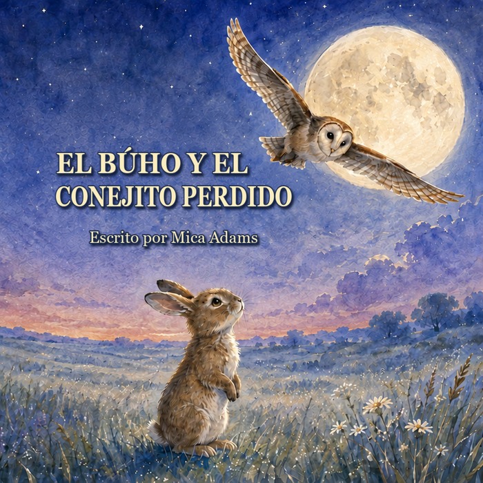 El búho y el conejito perdido cover